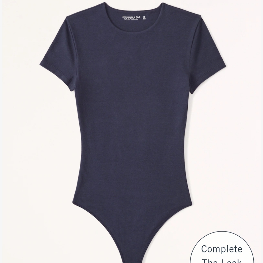 Abercrombie Short Sleeve Cotton Bodysuit